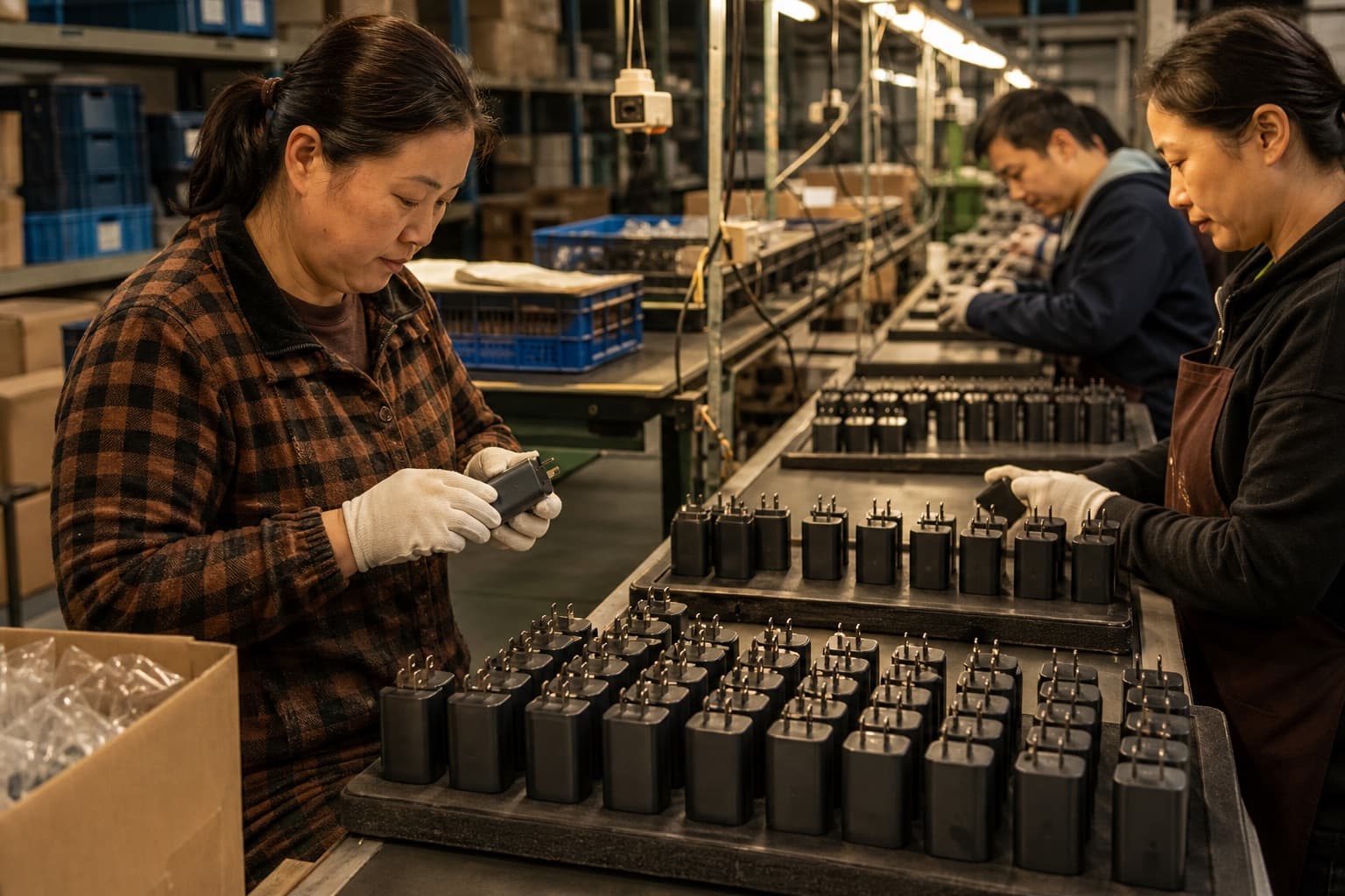 OmniTech assembly line