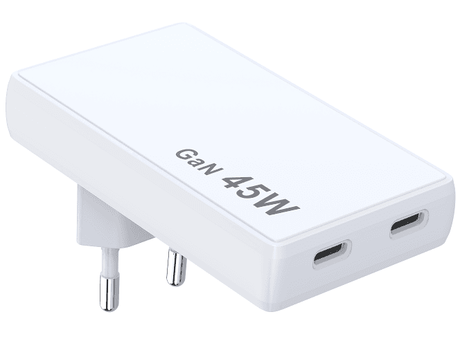 OmniTech OT-TC-060 C 45W 2C Travel Charger
