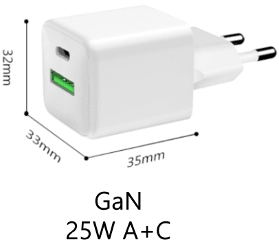 OmniTech OT-TC-014 B 25W 1C1A Travel Charger