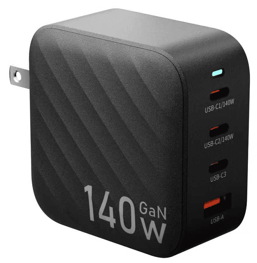 OmniTech OT-TC-083 Dual PD3.1 140W 3C1A Travel Charger
