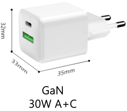 OmniTech OT-TC-015 B 30W 1C1A Travel Charger