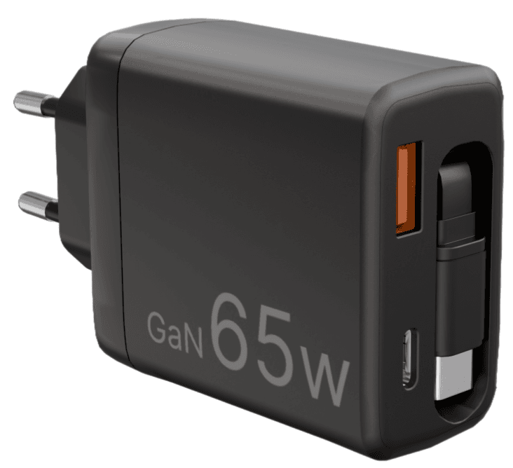 OmniTech OT-TC-072 65W 2C1A Travel Charger