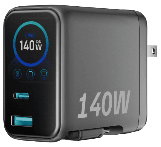 OmniTech OT-TC-052 140W 2C1A Travel Charger