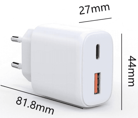 OmniTech OT-TC-008 B 45W 1C1A Travel Charger