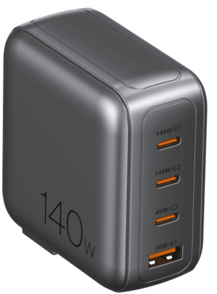 OmniTech OT-TC-093 S PD3.1 140W 3C1A Travel Charger