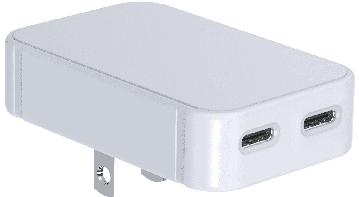 OmniTech OT-TC-018 C 30W 2C Travel Charger