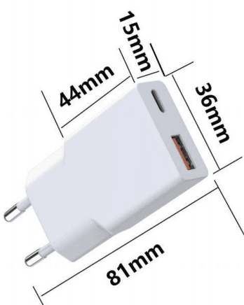 OmniTech OT-TC-006 B 25W 1C1A Travel Charger