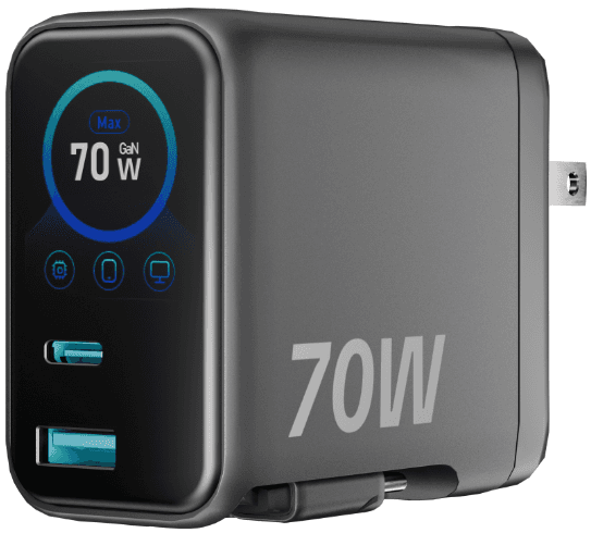 OmniTech OT-TC-050 70W 2C1A Travel Charger