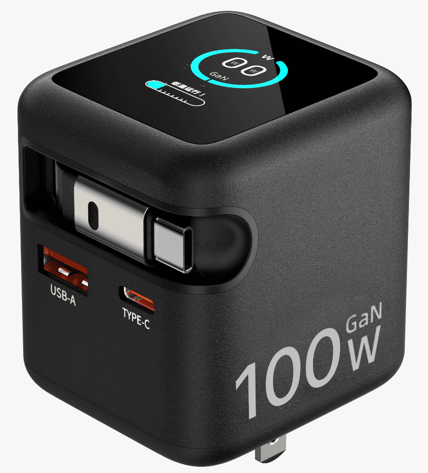 OmniTech OT-TC-082 100W 2C1A Travel Charger